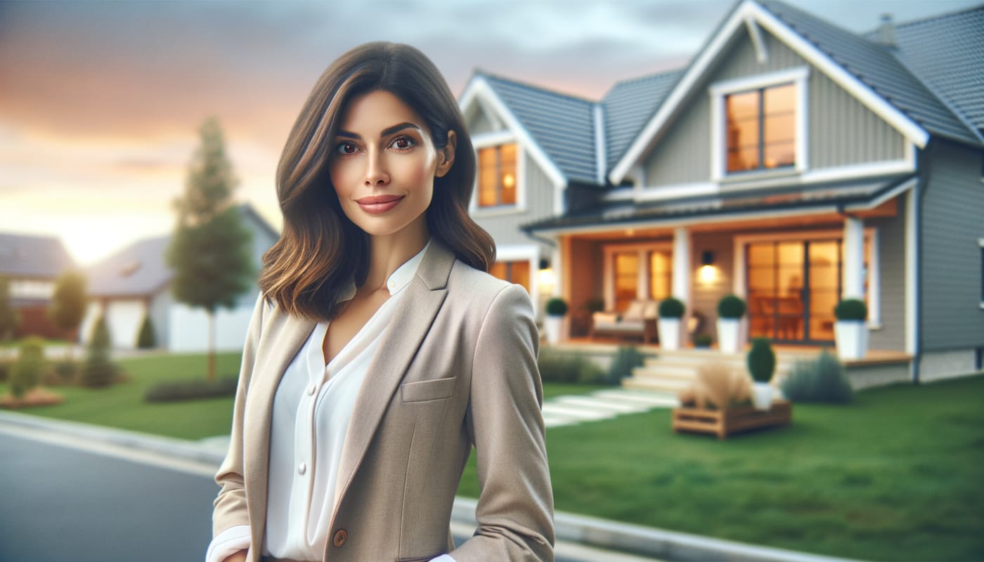 Photorealistic real estate featured image representing 